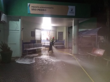 lavagem unidade saúde são pedro