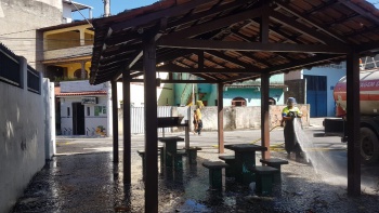 lavagem praça São Cristóvão
