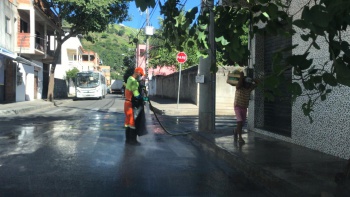 lavagem de feiras livres