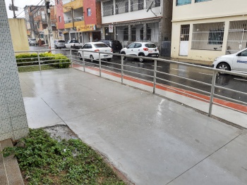 Reforma de calçada cidadã pública