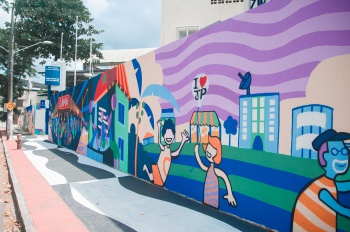 EMEF Álvaro de Castro Mattos - Fachada - Projeto A Arte é Nossa