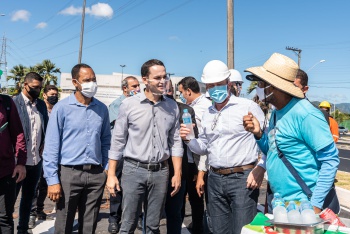 Visita às obras do Portal do Príncipe