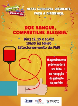 Campanha de doação de sangue