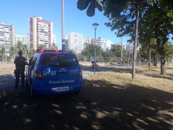 Guarnição na Praça dos Namorados