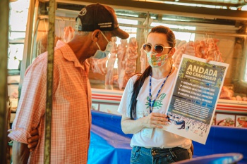 Ação SEMMAM sobre a Andada do Caranguejo-Uçá na Feira de Santo Antônio