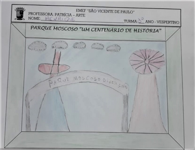 Alunos da rede municipal fazem exposição com desenhos sobre o Parque  Moscoso – Prefeitura de Vitória