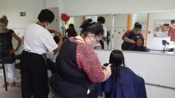 Oficina de corte de cabelo