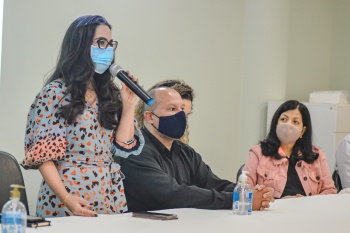 Posse dos Conselheiros de Saúde no auditório da ETSUS