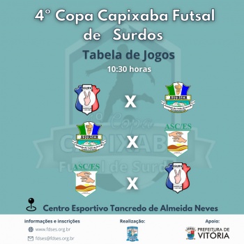 4ª Copa Futsal de Surdos