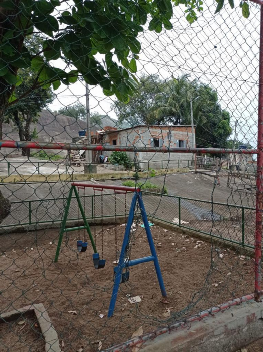 Praça do bairro Santos Reis