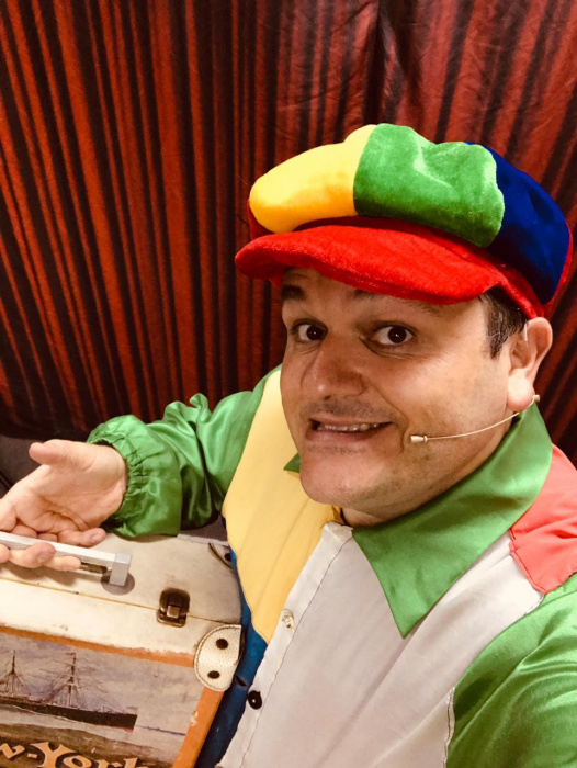 Rodrigo Campaneli realiza duas "Contações de História", uma no dia 27 e outra no dia 30