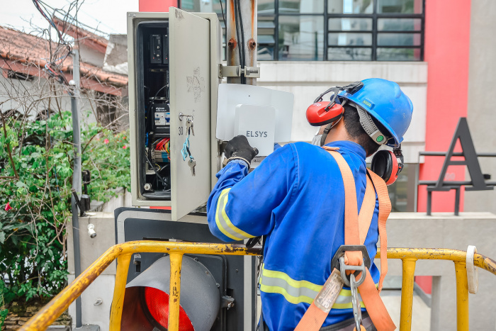 Instalação Módulo 4G - Central Semafórica