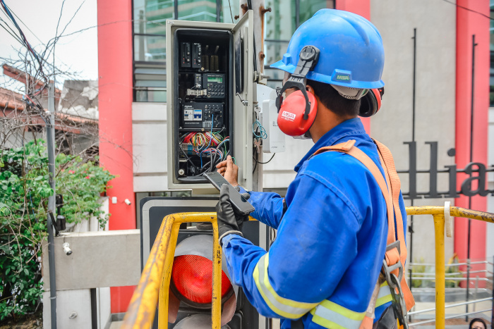 Instalação Módulo 4G - Central Semafórica