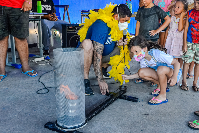 Show de Física na Praça da Ciência