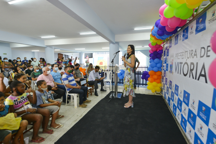 Inauguração da Reforma da CMEI Valdívia Rodrigues