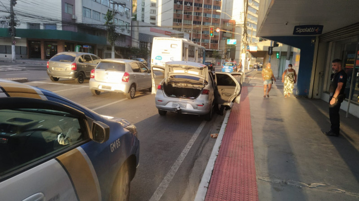 Veículo recuperado pela Guarda Municipal