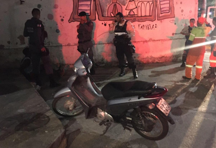 Moto recuperada pela Guarda de Vitória