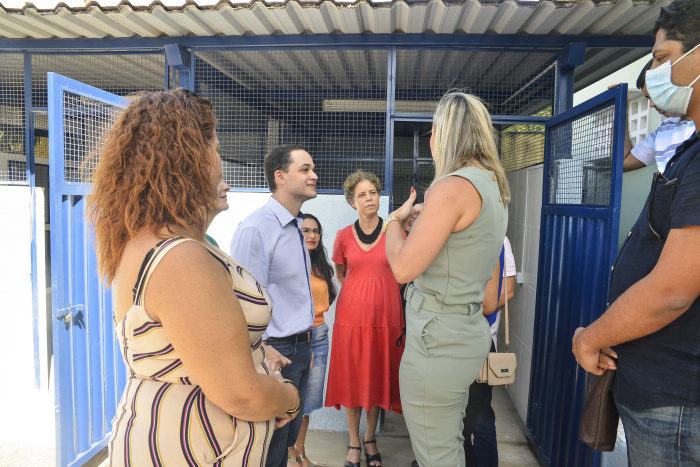 Entrega da reforma do canil e do gatil do CVSA