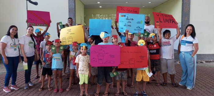Mangueando na Educação Cajun de Nova Palestina