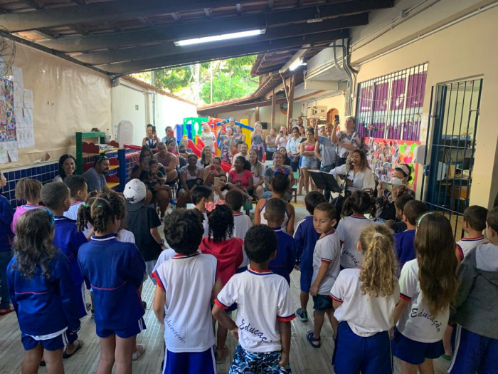 Encerramento da semana da família no Cmei JAF