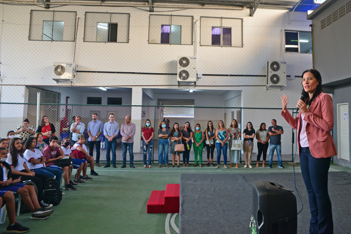 Solenidade de abertura da EMEF Padre Guido