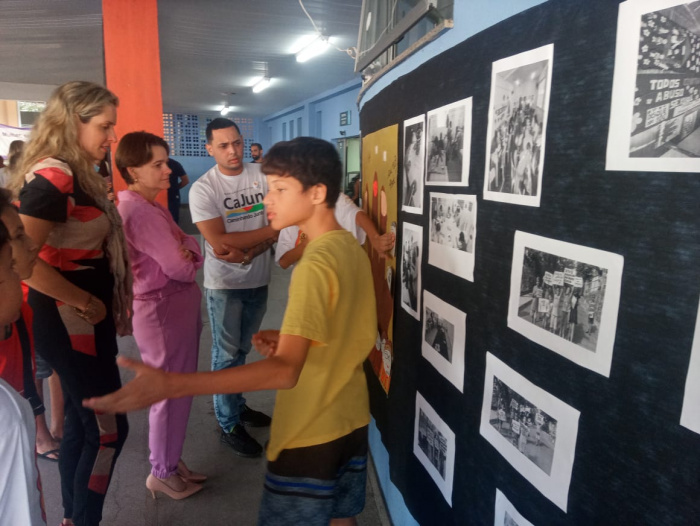 Exposição sobre combate ao abuso e exploração sexual