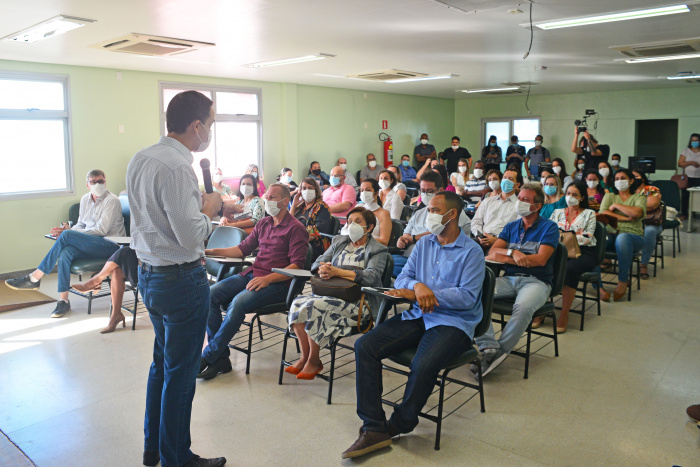 Reforma das instalações de ar condicionado do Centro de Especialidades