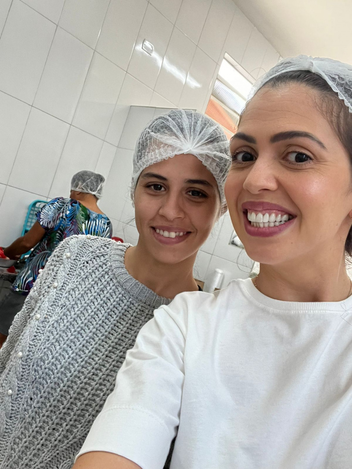 Oficina de aproveitamento de alimentos na UIP