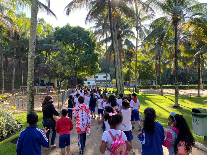 Estudantes visitam Mata Paludosa em projeto da Educação Ambiental