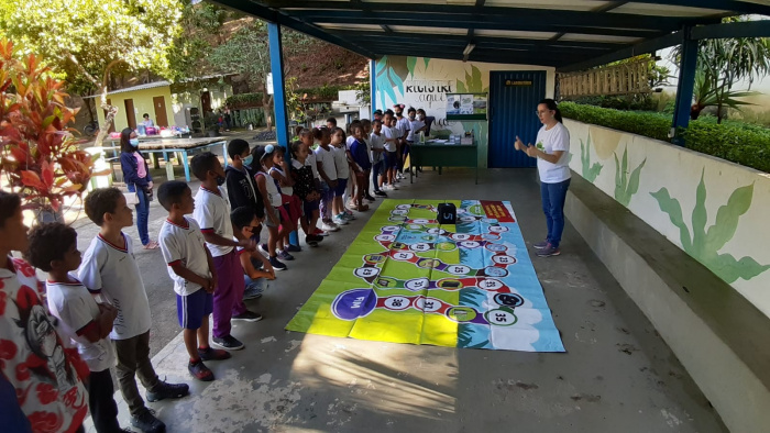 Estudantes visitam Mata Paludosa em projeto da Educação Ambiental