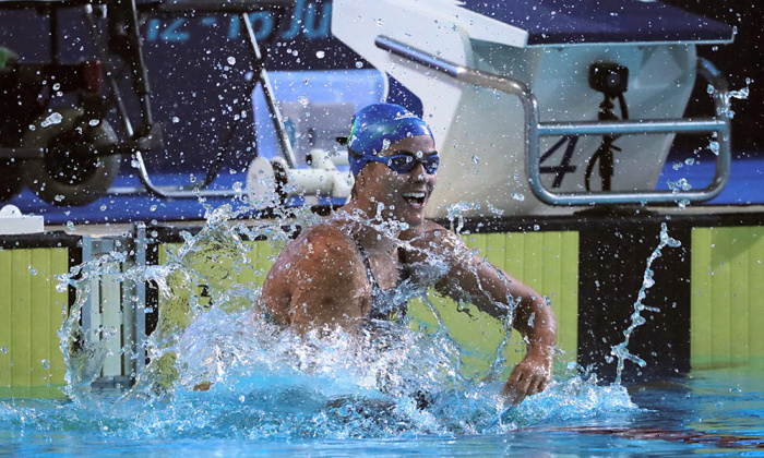 Mundial de Natação Madeira 2022, no Complexo de Piscinas de Funchal, na Ilha da Madeira, Portugal.