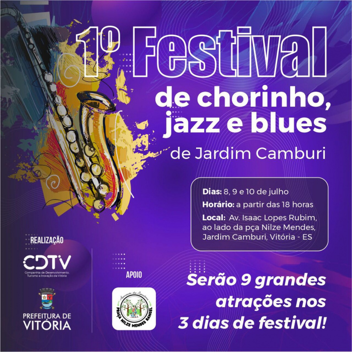 1º Festival de chorinho, jazz e blues