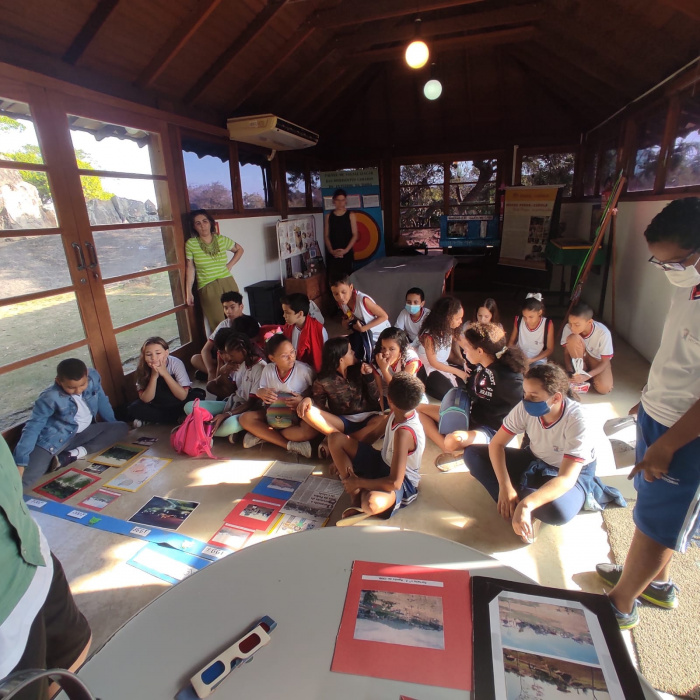Visita de alunos ao Pedra da Cebola