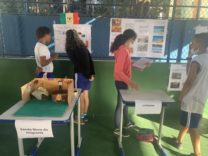 Feira dos Municípios na Emef Eber Louzada Zippinotti