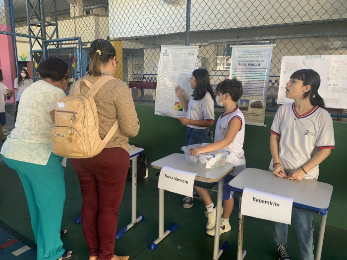 Feira dos Municípios na Emef Eber Louzada Zippinotti