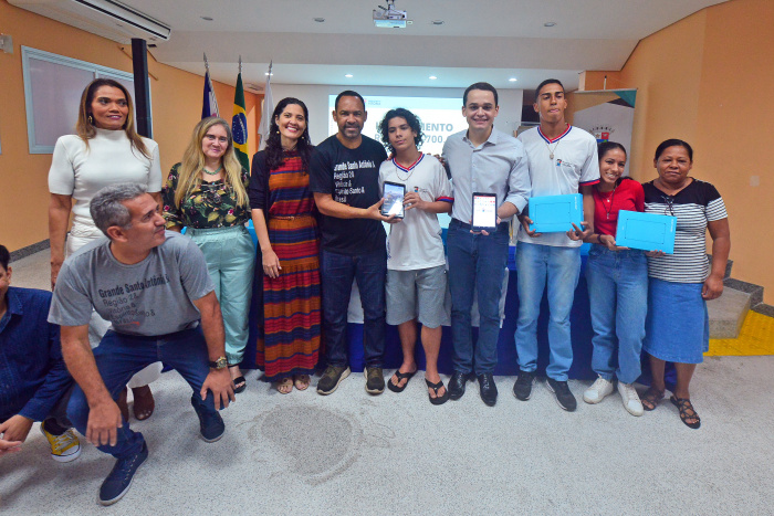 Entrega Tablets EMEF Alvimar Silva