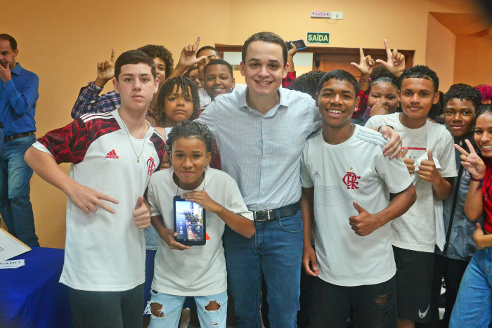 Entrega Tablets EMEF Alvimar Silva