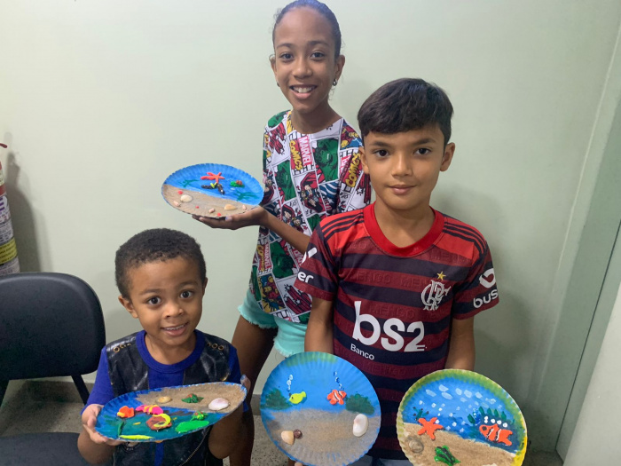 Programação de férias: oficina "Viagem ao fundo do mar" na Escola de Biologia e História
