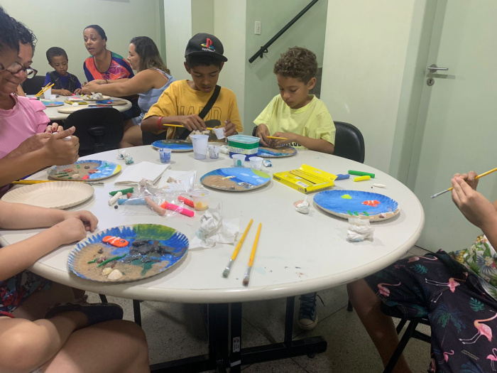 Programação de férias: oficina "Viagem ao fundo do mar" na Escola de Biologia e História