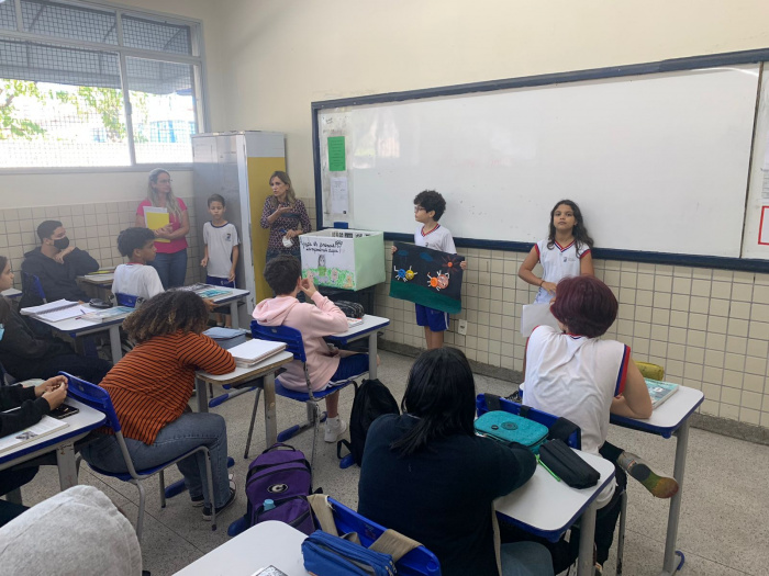 Estudantes desenvolvem projeto de apoio ao bem-estar animal e de preservação do meio ambiente