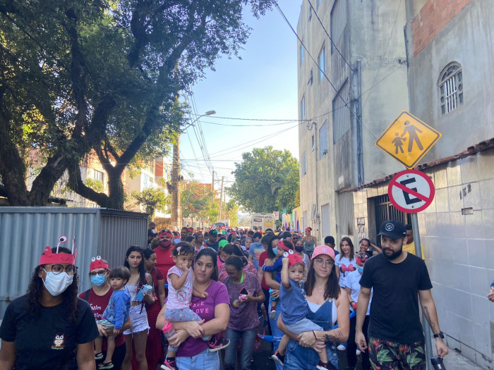 Caminhada em favor do manguezal