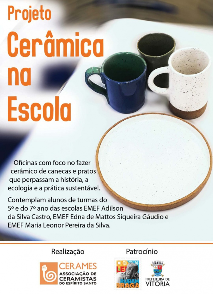 Ação é contemplada pelo Projeto Cultural Rubem Braga