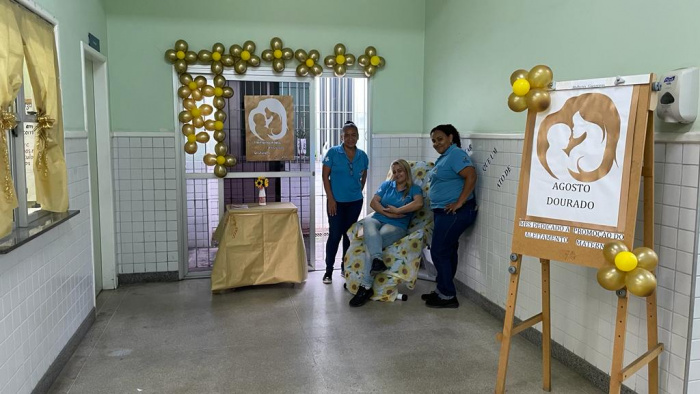 Agosto Dourado na UBS Ilha do Príncipe