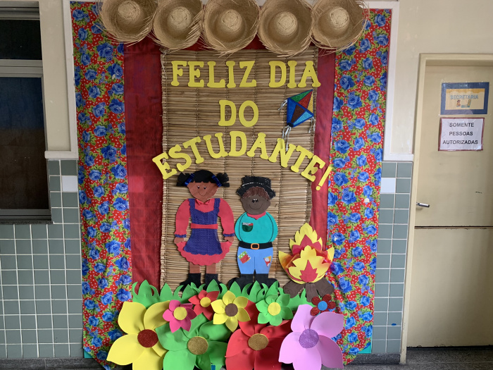 Festa cultural, dia do estudante e reinuguração da quadra na Emef PAN