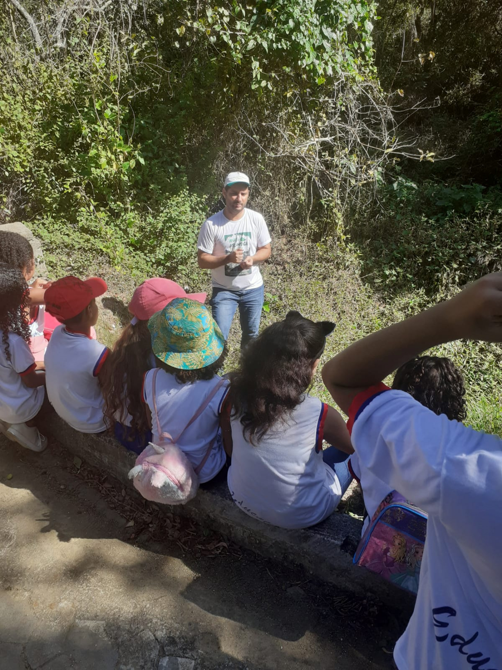 Estudantes aprendem sobre o Vale do Mulembá e sua ligação com as