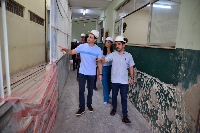 Visita Técnica a reforma do da EMEF Adilson da Silva Castro