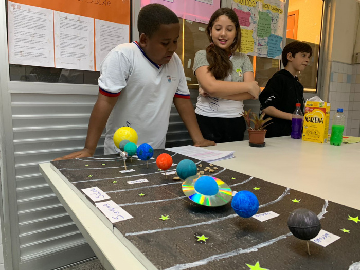 Feira de Ciências na Emef Álvaro de Castro Mattos