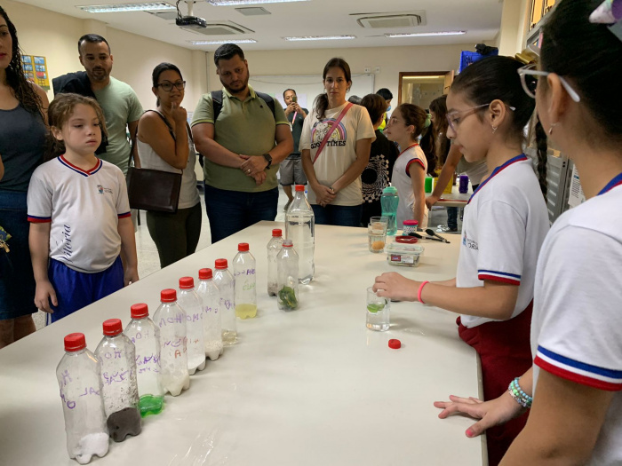 Feira de Ciências na Emef Álvaro de Castro Mattos