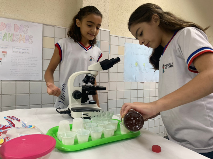 Feira de Ciências na Emef Álvaro de Castro Mattos