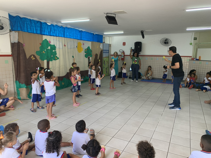 Encerramento do projeto musical desenvolvido no Cmei Dr. Thomaz Tommasi